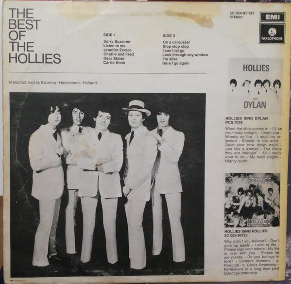 The Hollies : The Best Of The Hollies (LP, Comp)