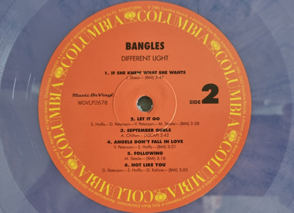 Bangles : Different Light (LP, Album, Ltd, Num, RE, Pur)