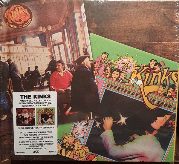 The Kinks : Muswell Hillbillies / Everybody's In Show-Biz - Everybody's A Star (CD, Album, RE, RM + CD, Album, RE, RM + Comp, Dlx)