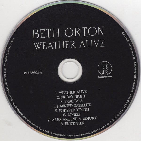 Beth Orton : Weather Alive (CD, Album)