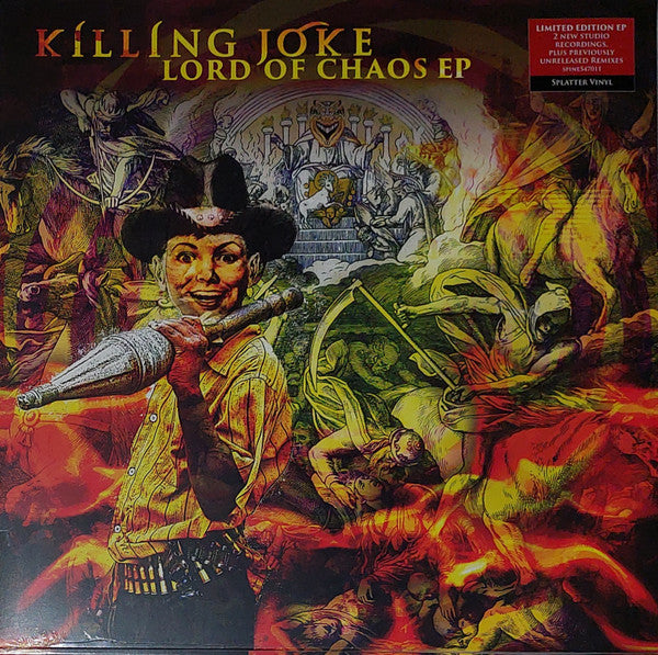 Killing Joke : Lord Of Chaos EP (12", EP, Ltd, Gre)