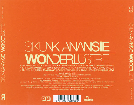 Skunk Anansie : Wonderlustre (CD, Album)