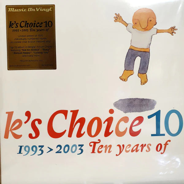 K's Choice : 10 (1993 > 2003, Ten Years Of) (2xLP, Ltd, Num, Cry)
