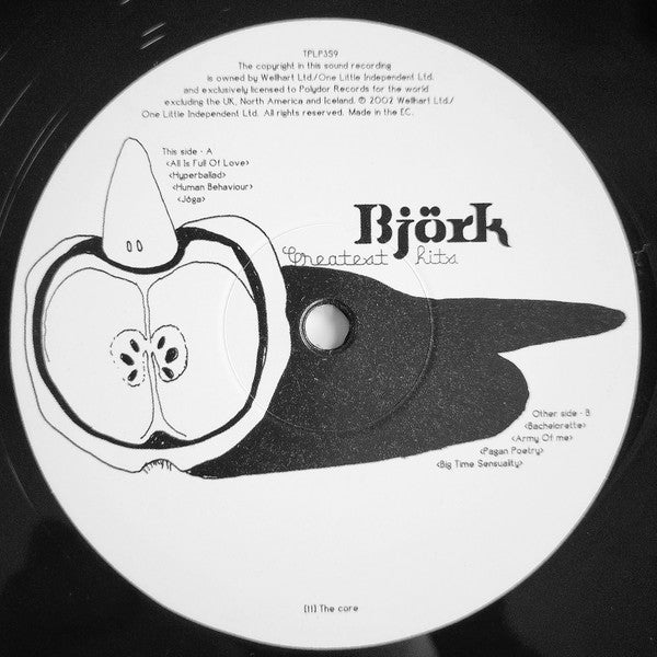 Björk : Greatest Hits (2xLP, Comp, RE, RP, Gat)