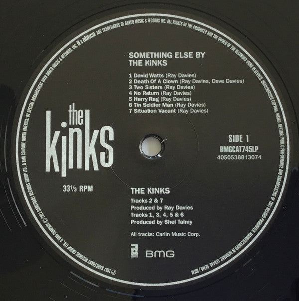 The Kinks : Something Else By The Kinks (LP, Album, Mono, RE)