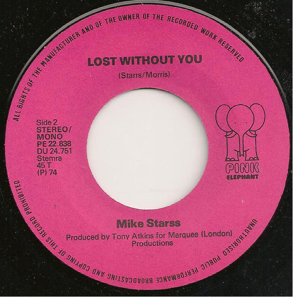 Mike Starrs : Love Song (7")