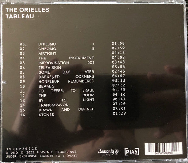 The Orielles : Tableau (CD, Album)