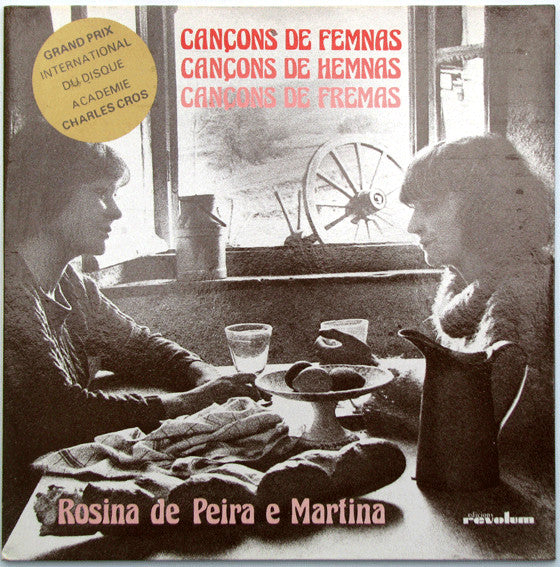 Rosina De Peira E Martina : Cançons De Femnas - Cançons De Hemnas - Cançons De Fremas (LP, Album)
