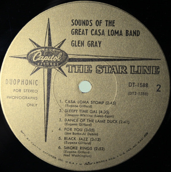 Glen Gray & The Casa Loma Orchestra : Sounds Of The Great Casa Loma Band (LP, Comp, RM)