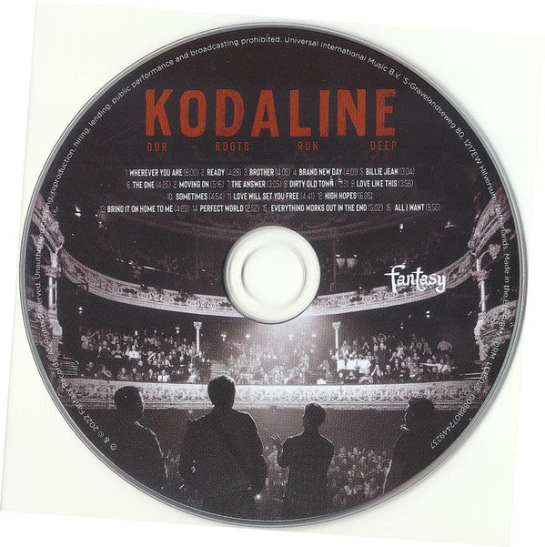 Kodaline : Our Roots Run Deep (CD, Album)