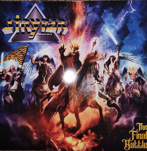 Stryper : The Final Battle (2xLP, Album, Yel)