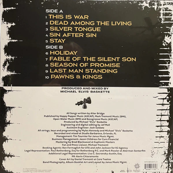 Alter Bridge : Pawns & Kings (LP, Album, Cle)
