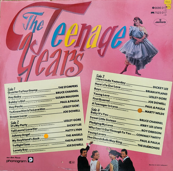 Various : The Teenage Years (2xLP, Comp)