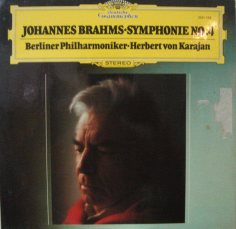 Johannes Brahms – Berliner Philharmoniker · Herbert von Karajan : Symphonie No. 4 (LP)