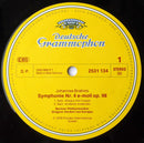Johannes Brahms – Berliner Philharmoniker · Herbert von Karajan : Symphonie No. 4 (LP)