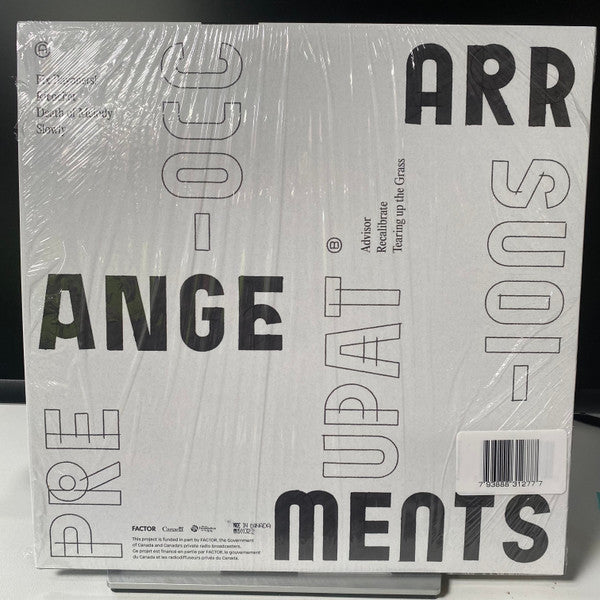 Preoccupations : Arrangements  (LP, Ltd, Cha)