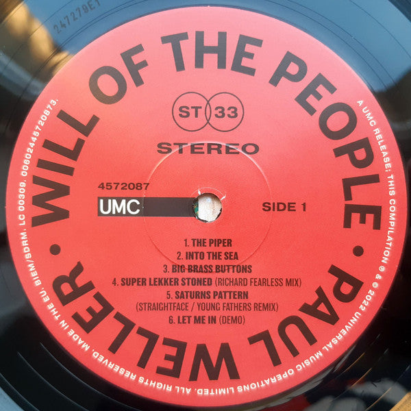Paul Weller : Will Of The People (3xLP, Album, Comp)