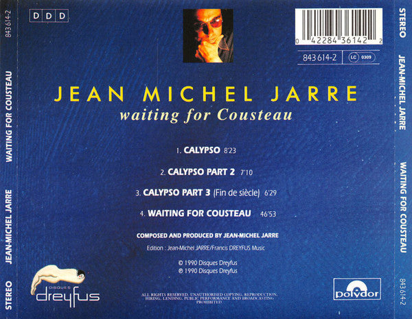 Jean-Michel Jarre : Waiting For Cousteau (CD, Album)