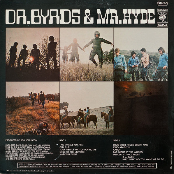 The Byrds : Dr. Byrds & Mr. Hyde (LP, Album)