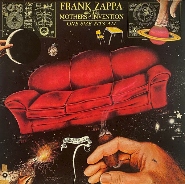 Frank Zappa And The Mothers : One Size Fits All (LP, Album, Gat)