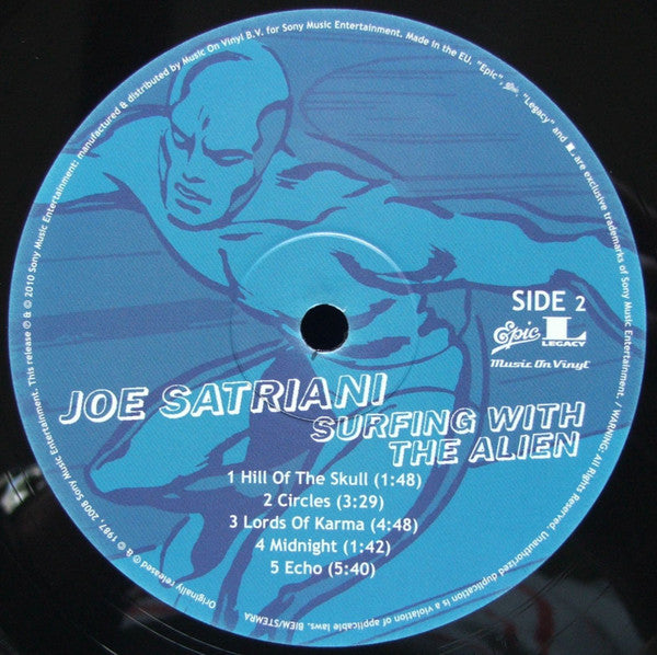 Joe Satriani : Surfing With The Alien (LP, Album, RE, RM)