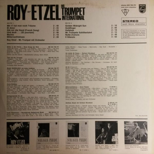 Roy Etzel : Mr. Trumpet International (LP)