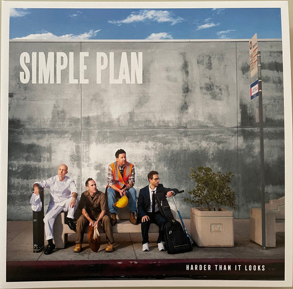 Simple Plan : Harder Than It Looks (LP, Album, Ltd, Blu)