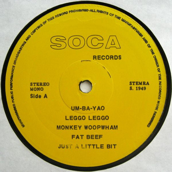 Various : Soca (LP, Comp)
