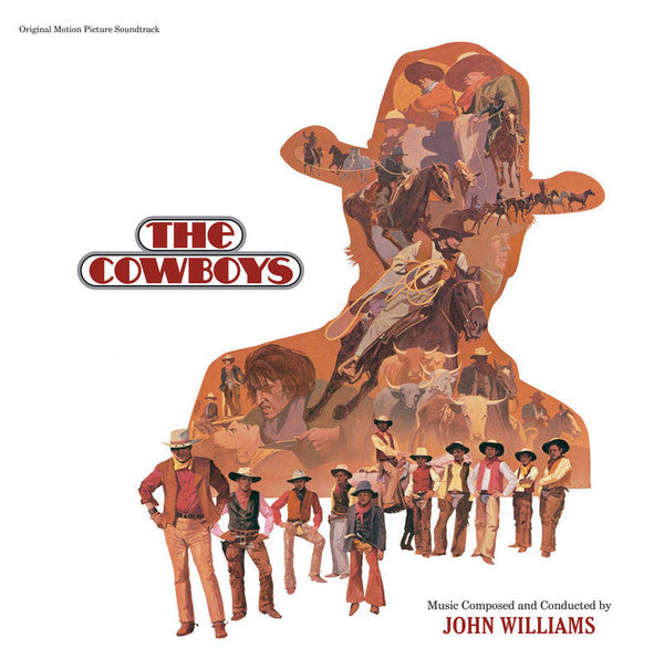 John Williams (4) : The Cowboys (Original Motion Picture Soundtrack) (2xLP, Album, Dlx, Ltd, Gol)