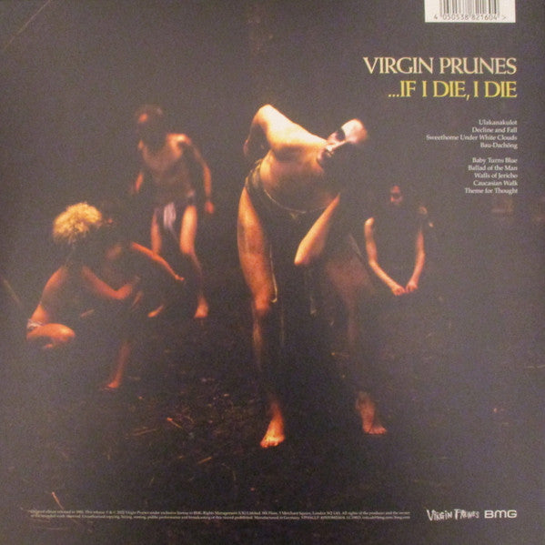 Virgin Prunes : …If I Die, I Die (LP, Album, Ltd, RE, RM, Cle)