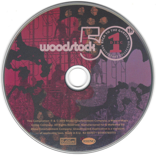 Various : Woodstock Back To The Garden 50th Anniversary Collection (3xCD, Comp, RM, 50t)