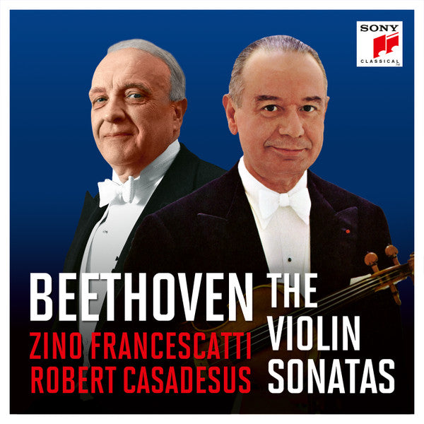 Zino Francescatti, Robert Casadesus, Beethoven* : The Violin Sonatas (7xCD, Mono, RE, RM + Box, Comp)