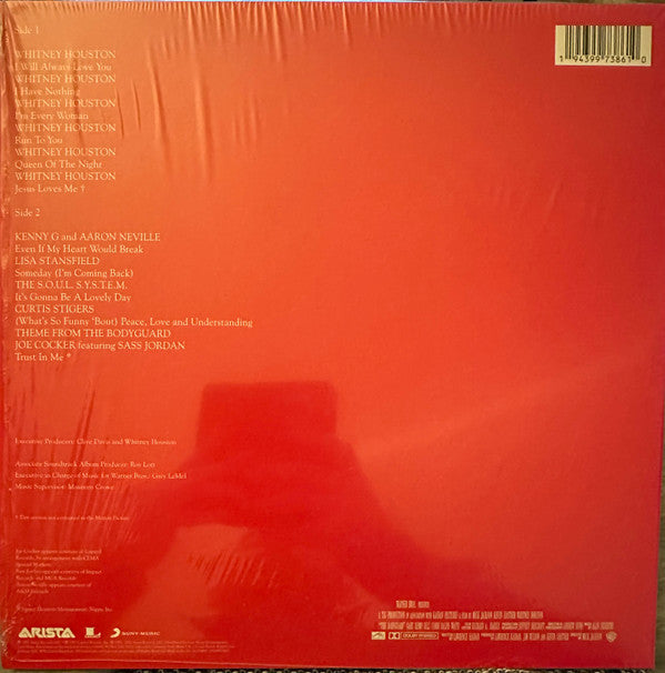 Various : The Bodyguard (Original Soundtrack Album) (LP, Album, RE, Red)