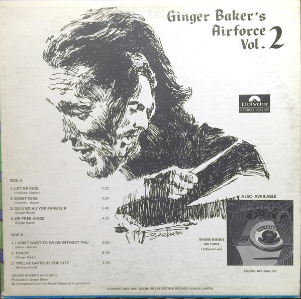 Ginger Baker's Air Force : Air Force 2 (LP, Album)