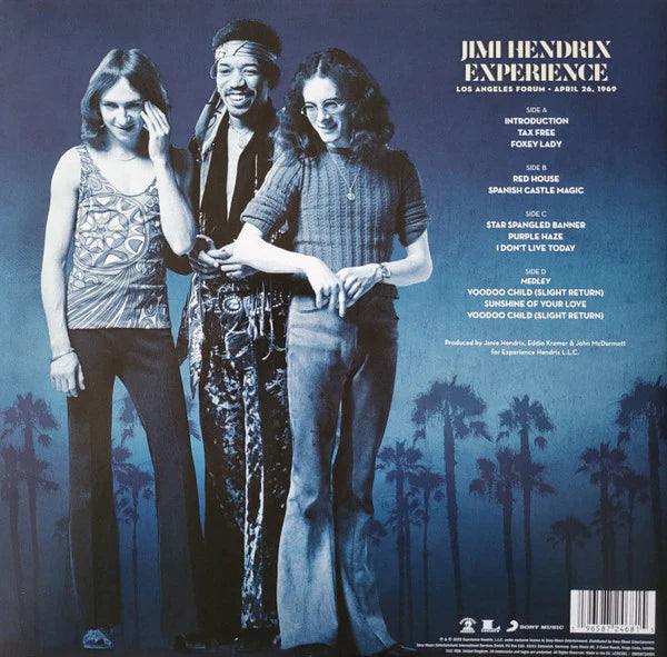 The Jimi Hendrix Experience : Los Angeles Forum - April 26, 1969 (2xLP, Album, Dlx, 150)