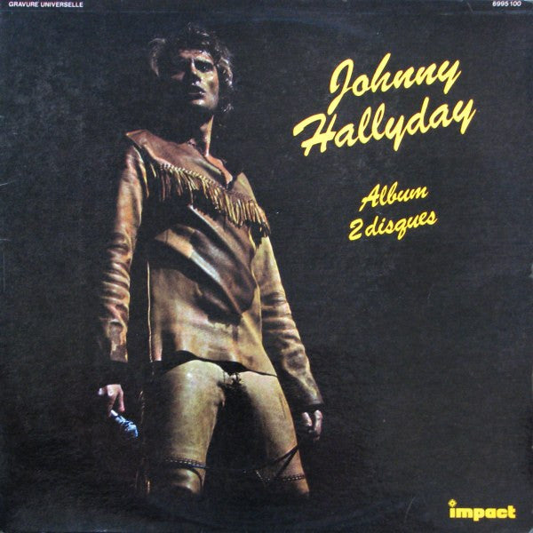 Johnny Hallyday : Album 2 Disques (2xLP, Album, Comp)