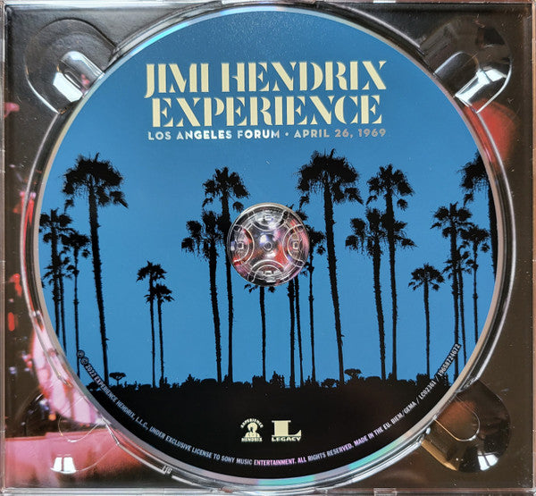 The Jimi Hendrix Experience : Los Angeles Forum • April 26, 1969 (CD, Album, Dig)