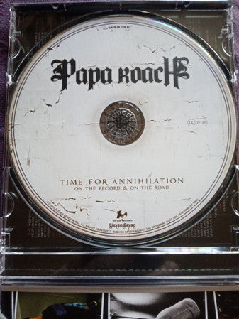Papa Roach : Time For Annihilation...On The Record And On The Road (CD, Album)