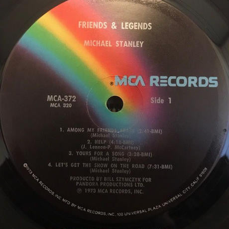 Michael Stanley : Friends And Legends (LP, Album)