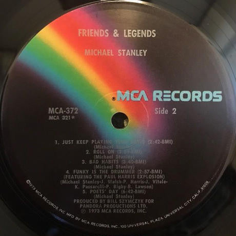 Michael Stanley : Friends And Legends (LP, Album)