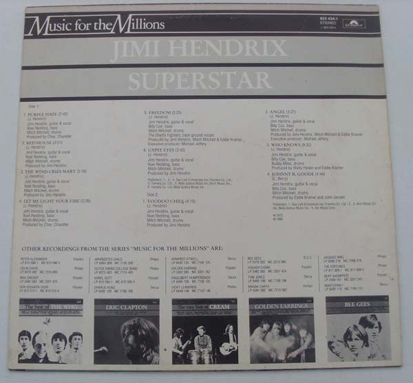 Jimi Hendrix : Superstar (LP, Comp)