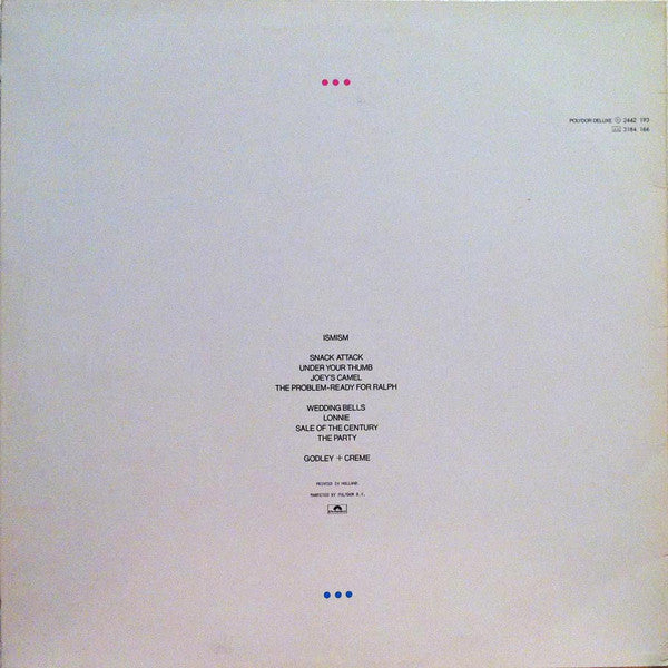Godley & Creme : Ismism (LP, Album)