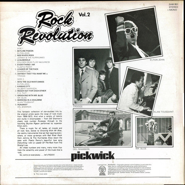 Various : Rock Revolution Vol.2 (LP, Comp, Mono)