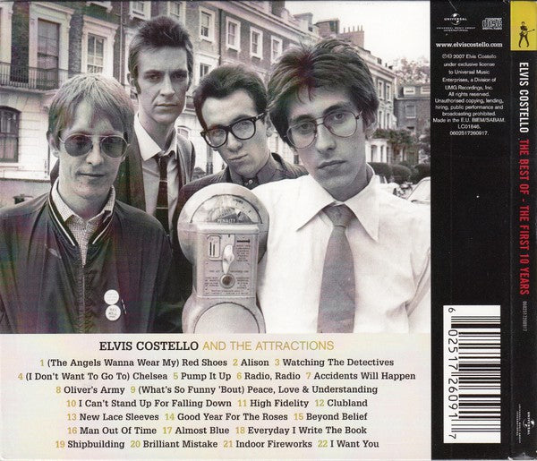 Elvis Costello : The Best Of Elvis Costello - The First 10 Years (CD, Comp, RE, Dig)