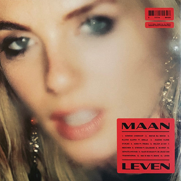 Maan (4) : Leven (LP, Album, Red)