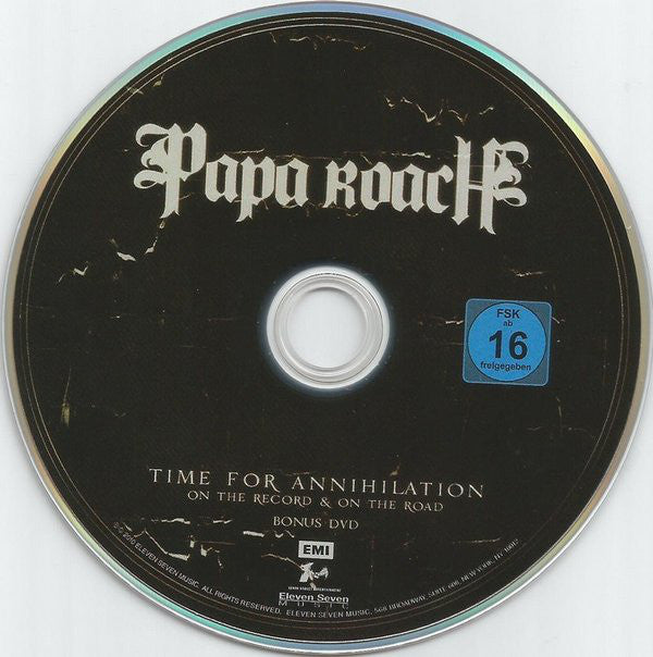 Papa Roach : Time For Annihilation...On The Record & On The Road (Dlx + CD, Album + DVD-V)