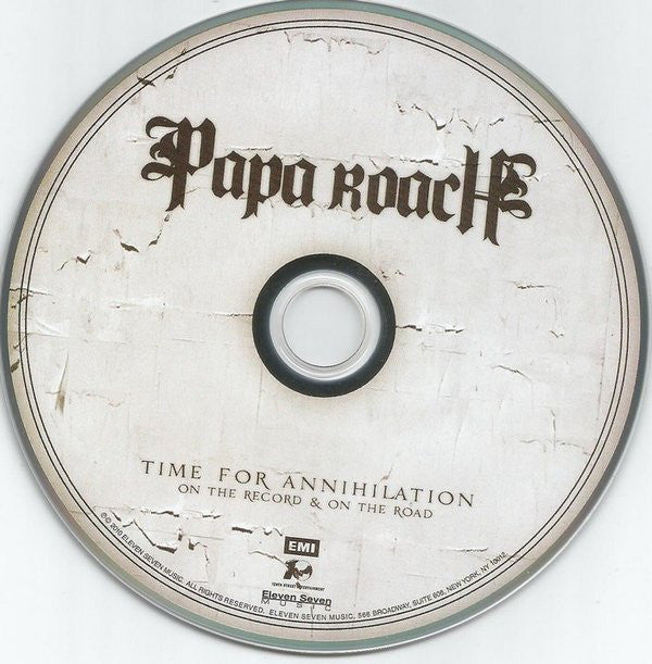 Papa Roach : Time For Annihilation...On The Record & On The Road (Dlx + CD, Album + DVD-V)