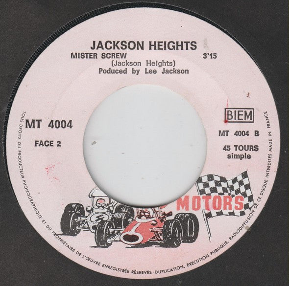 Jackson Heights : King Progress (7", Single)