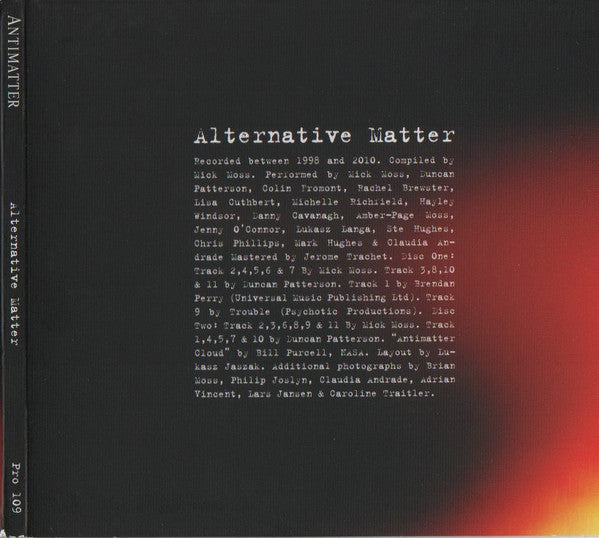 Antimatter (3) : Alternative Matter (2xCD, Comp)