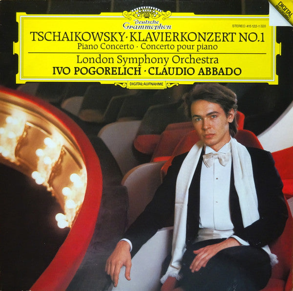 Pyotr Ilyich Tchaikovsky, The London Symphony Orchestra, Ivo Pogorelich · Claudio Abbado : Klavierkonzert No. 1 (LP)